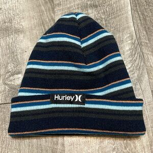 Youth Hurley striped beanie